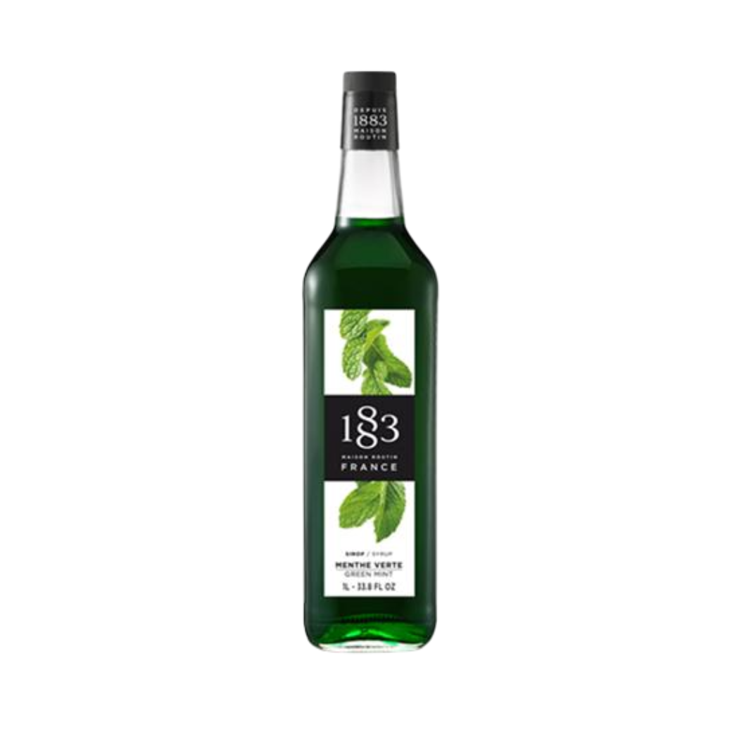 1883 Green Mint Syrup
