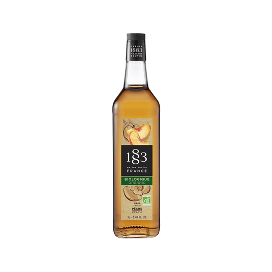 1883 Organic Peach Syrup